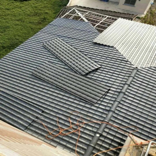 新型建筑材料合成樹(shù)脂瓦，新時(shí)代城市建設(shè)的屋頂瓦