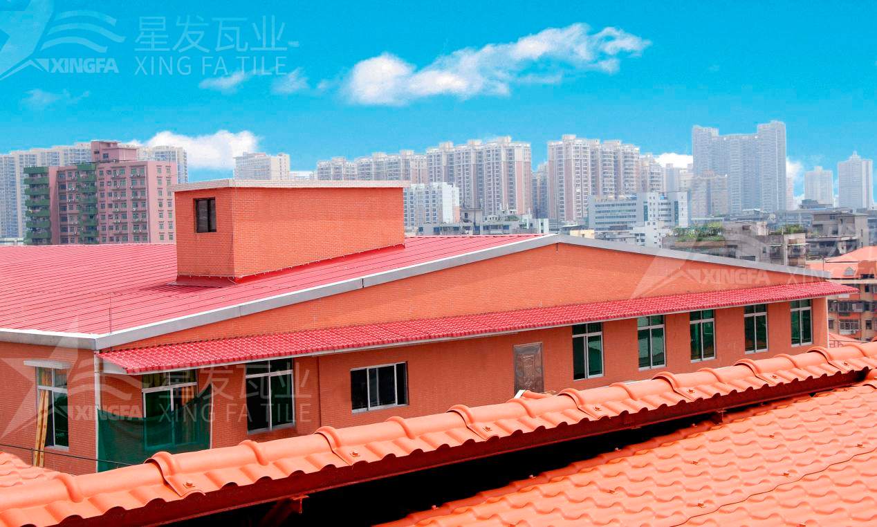 樹(shù)脂瓦非常適用于農(nóng)村房屋的改造，既實(shí)用，性?xún)r(jià)比又高！