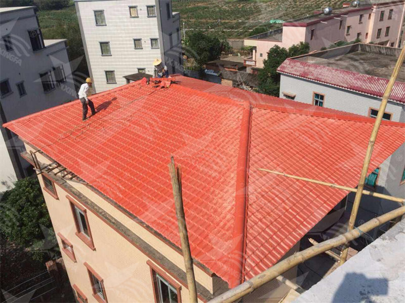 探秘農(nóng)村自建房建房利器！樹脂瓦多少錢一平，合成樹脂瓦價格揭秘！